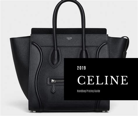 celine bag price list.